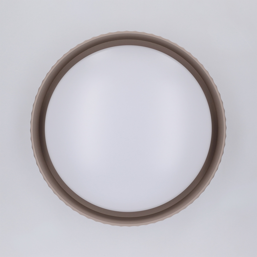 Brilagi - Plafon LUCIA LED/24W/230V Ø 31 cm szarobrązowy