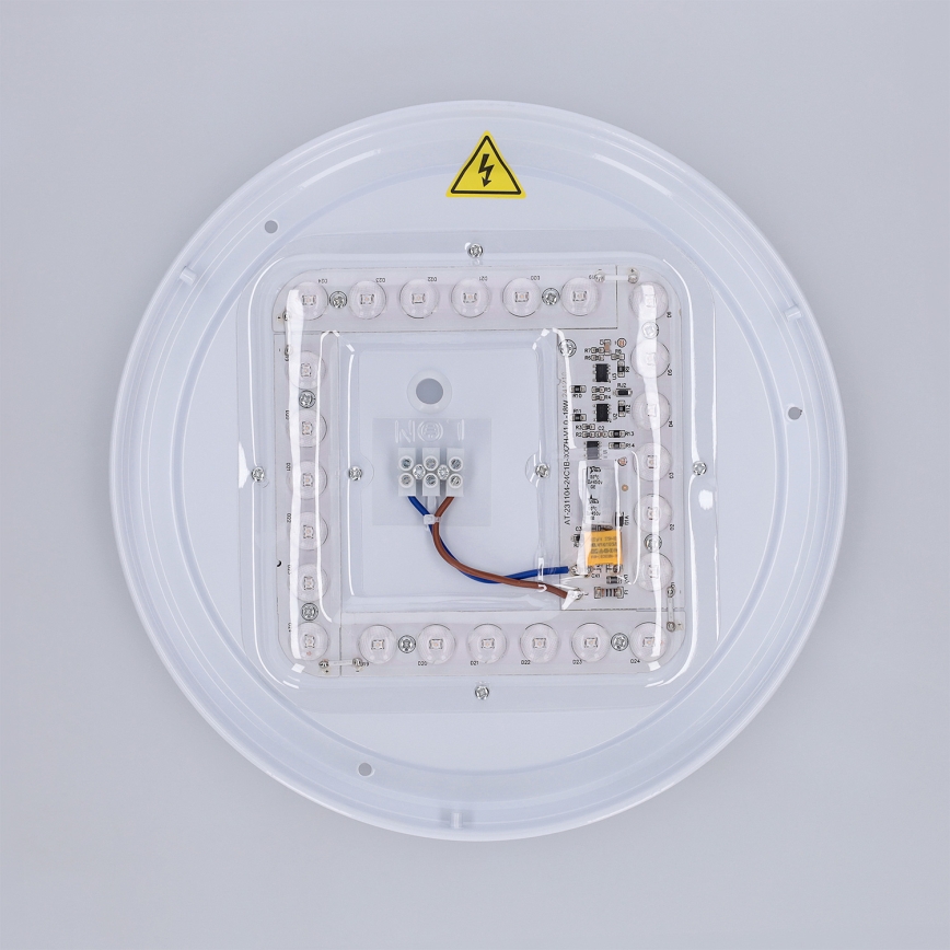 Brilagi - Plafon LUCIA LED/24W/230V Ø 31 cm szarobrązowy