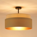 Brilagi - Plafon OREGON VEGE 1xE27/15W/230V śr. 45 cm beżowy