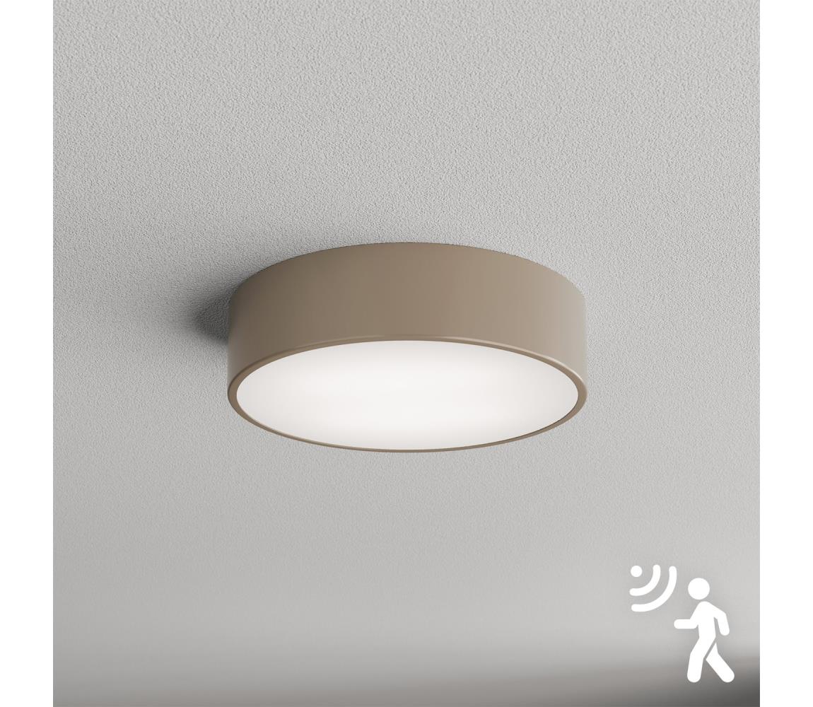 Brilagi - Plafon z czujnikiem CLARE 2xE27/40W/230V śr. 30 cm beżowy