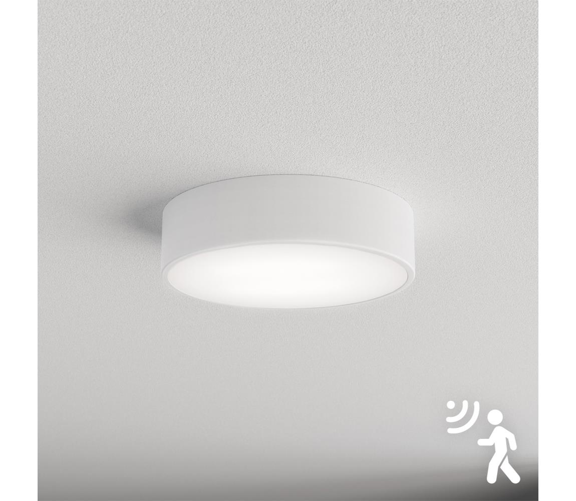 Brilagi - Plafon z czujnikiem CLARE 2xE27/40W/230V śr. 30 cm biały