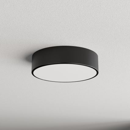 Brilagi - Plafon z czujnikiem CLARE 2xE27/40W/230V śr. 30 cm czarny