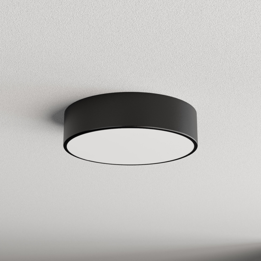 Brilagi - Plafon z czujnikiem CLARE 2xE27/40W/230V śr. 30 cm czarny