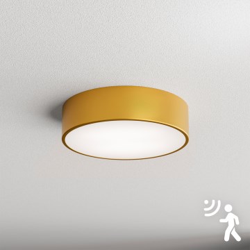 Brilagi - Plafon z czujnikiem CLARE 2xE27/40W/230V śr. 30 cm złoty