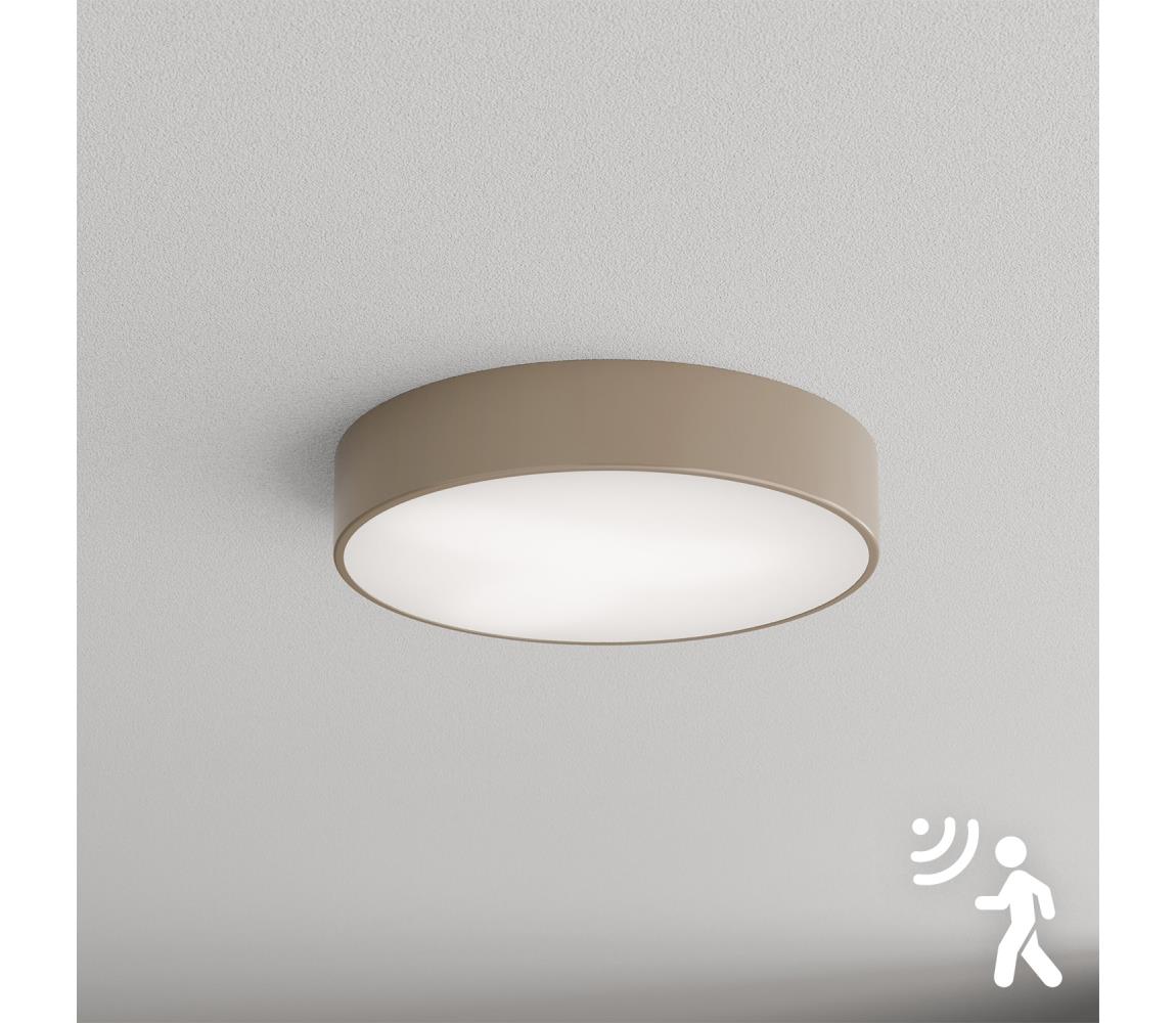 Brilagi - Plafon z czujnikiem CLARE 3xE27/40W/230V śr. 40 cm beżowy