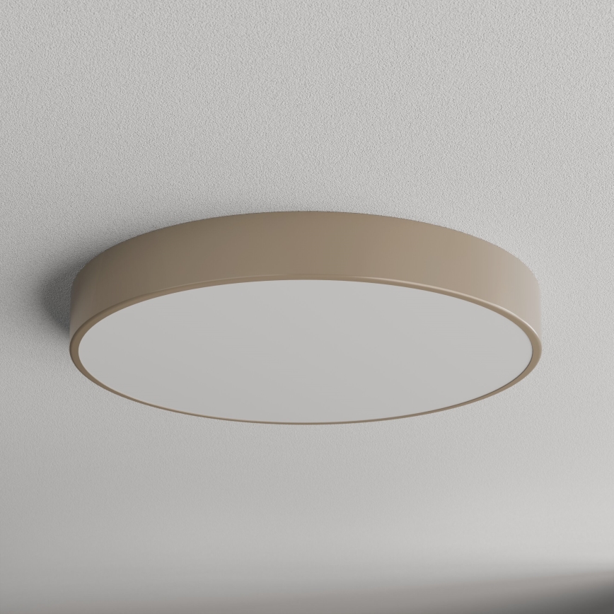 Brilagi - Plafon z czujnikiem CLARE 5xE27/24W/230V śr. 60 cm beżowy