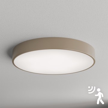 Brilagi - Plafon z czujnikiem CLARE 5xE27/40W/230V śr. 60 cm beżowy