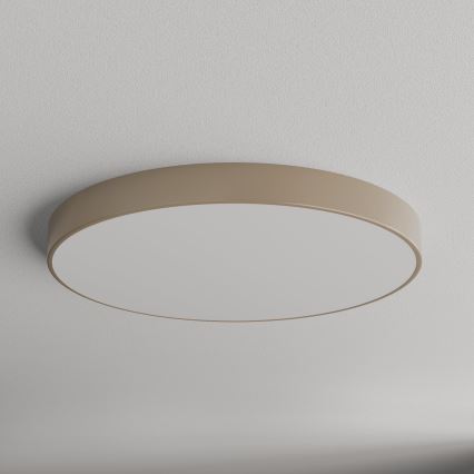 Brilagi - Plafon z czujnikiem CLARE 6xE27/24W/230V śr. 80 cm beżowy