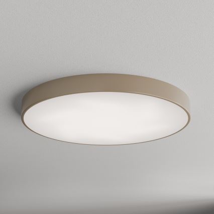 Brilagi - Plafon z czujnikiem CLARE 6xE27/24W/230V śr. 80 cm beżowy