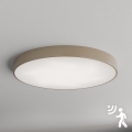 BRILAGI - Plafon z czujnikiem CLARE 6xE27/40W/230V śr. 80 cm beżowy