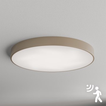 Brilagi - Plafon z czujnikiem CLARE 6xE27/40W/230V śr. 80 cm beżowy