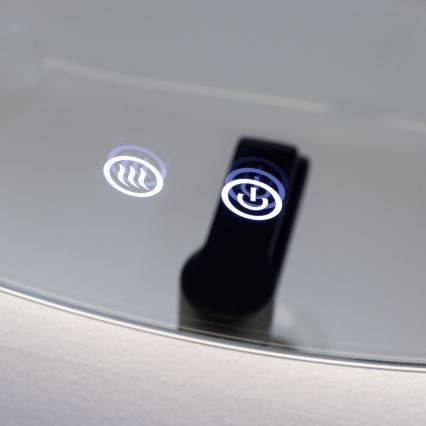 Brilagi - LED łazienkowe podgrzewane lustro DEMI PRO LED/20W/230V śr. 60 cm IP44 CRI 90 ściemnialne + CCT