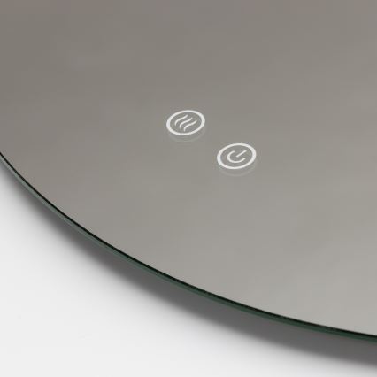 Brilagi - LED łazienkowe podgrzewane lustro DEMI PRO LED/20W/230V śr. 60 cm IP44 CRI 90 ściemnialne + CCT