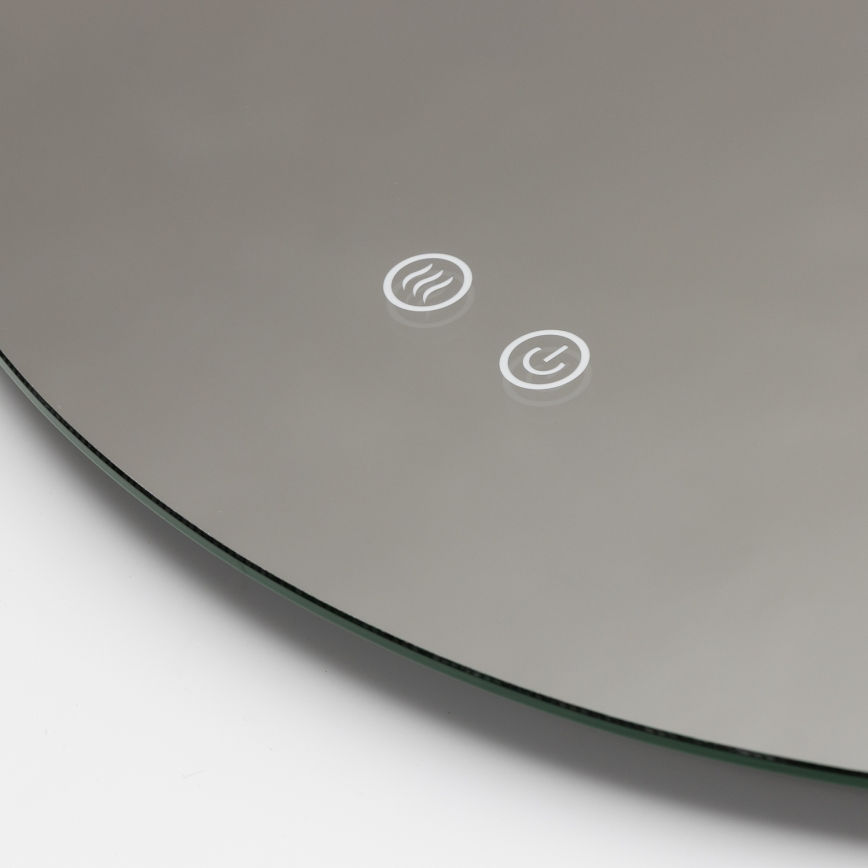 Brilagi - LED łazienkowe podgrzewane lustro DEMI PRO LED/20W/230V śr. 60 cm IP44 CRI 90 ściemnialne + CCT