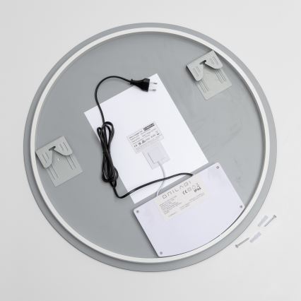 Brilagi - LED łazienkowe podgrzewane lustro DEMI PRO LED/20W/230V śr. 60 cm IP44 CRI 90 ściemnialne + CCT