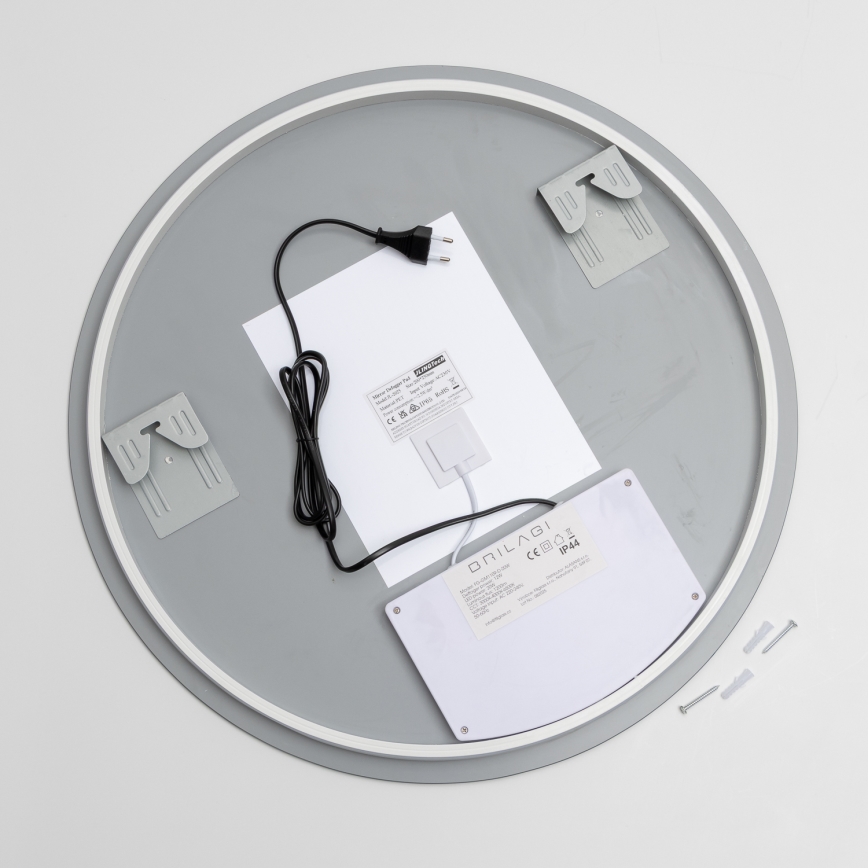 Brilagi - LED łazienkowe podgrzewane lustro DEMI PRO LED/20W/230V śr. 60 cm IP44 CRI 90 ściemnialne + CCT