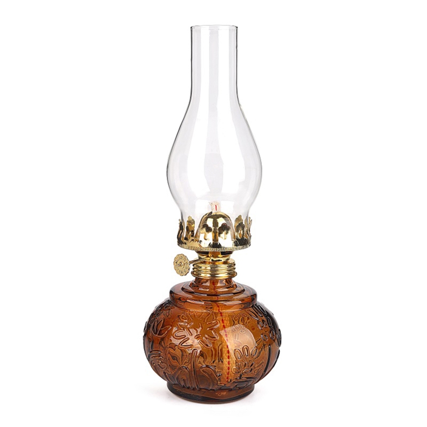BRILAGI - Pomarańczowa lampa naftowa MERLIN