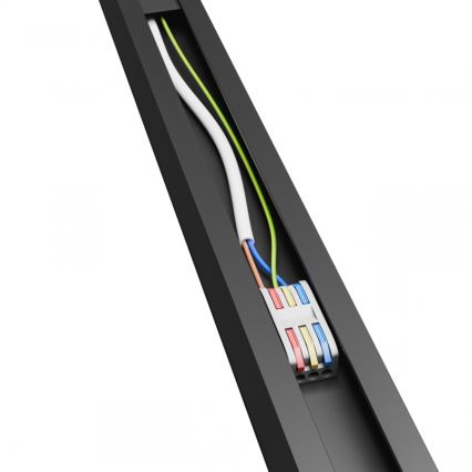 Brilagi - Przysufitowa oprawa LED FULLDAY LED/20/30/40W/230V 2700/4000/6000K 120 cm UGR19 czarna