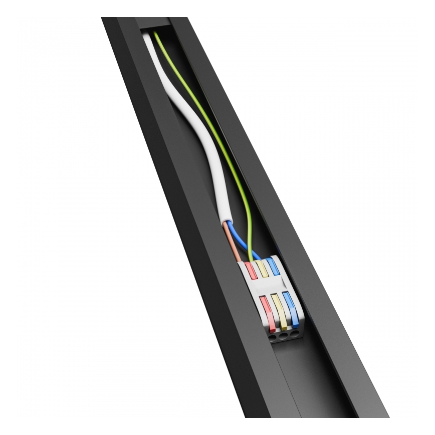 Brilagi - Przysufitowa oprawa LED FULLDAY LED/20/30/40W/230V 2700/4000/6000K 120 cm UGR19 czarna