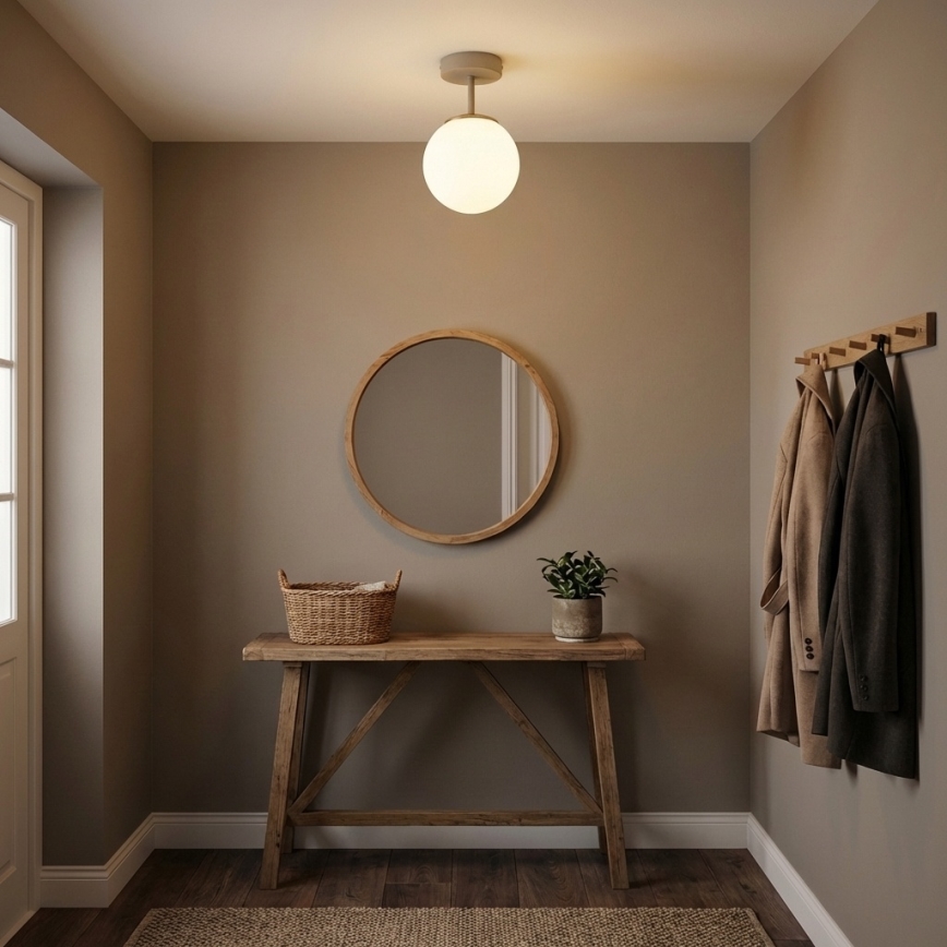 Brilagi - Przysufitowy żyrandol 1xE27/60W/230V beżowy/złoty