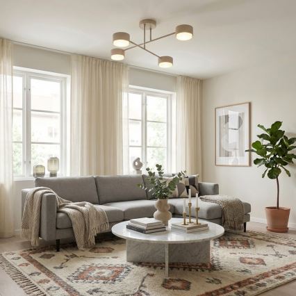 Brilagi - Przysufitowy żyrandol 4xGX53/12W/230V czarny