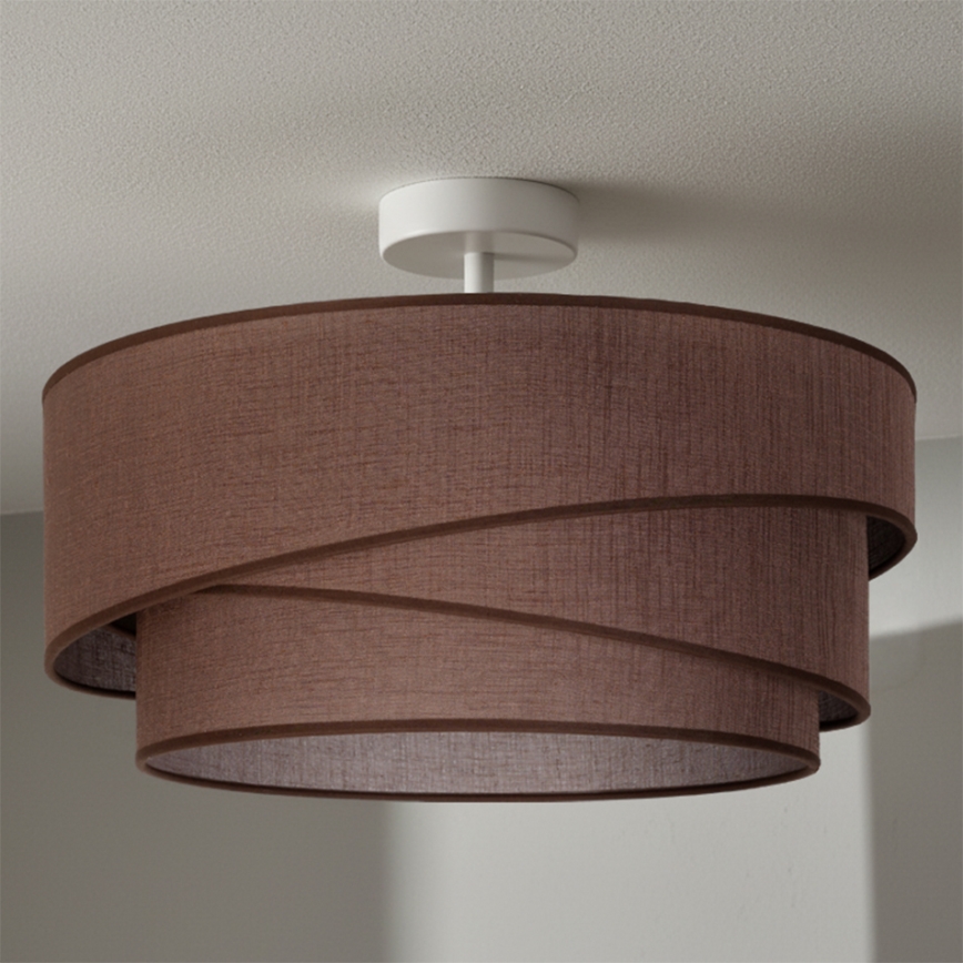 Brilagi - Przysufitowy żyrandol ARROW 1xE27/60W/230V Ø 45 cm brązowy