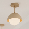 BRILAGI - Przysufitowy żyrandol COSMO 1xE27/60W/230V beżowy/złoty