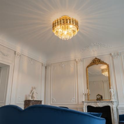 Brilagi - Przysufitowy żyrandol CRISTAL 5xE14/40W/230V śr. 38 cm