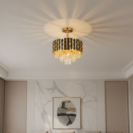 Brilagi - Przysufitowy żyrandol CRISTAL 5xE14/40W/230V śr. 38 cm