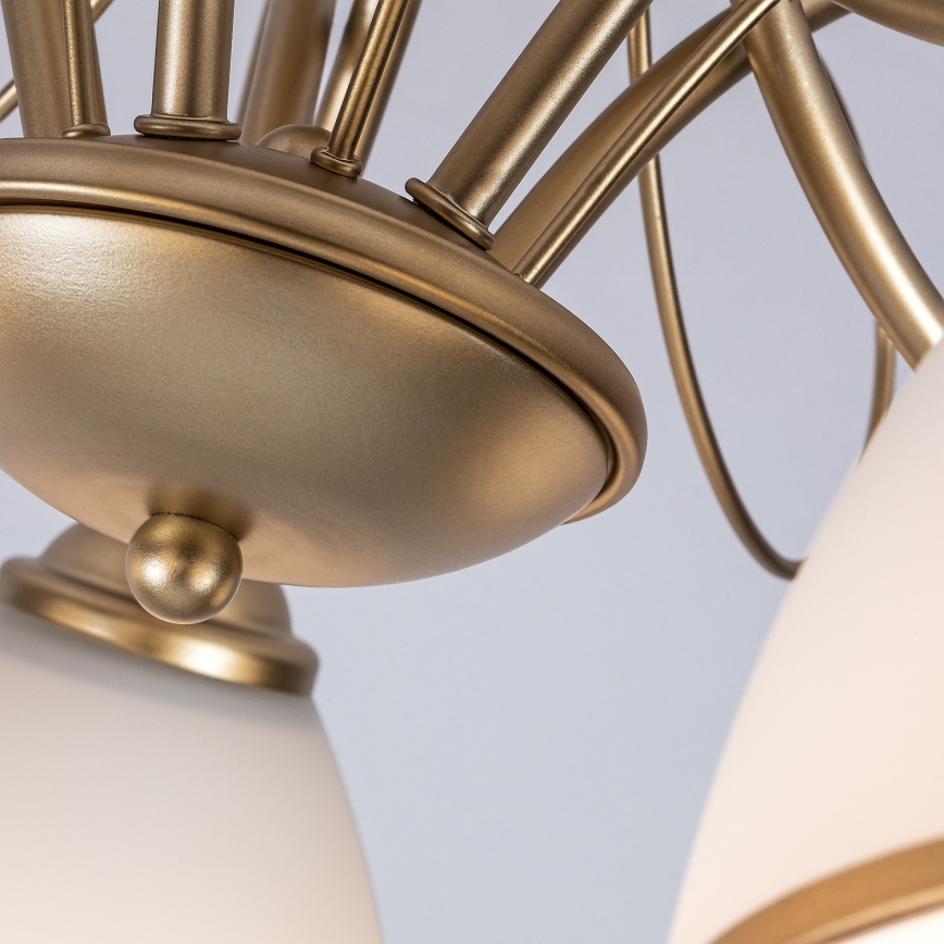 Brilagi - Przysufitowy żyrandol FRED 5xE27/60W/230V, średnica 59 cm, złoty