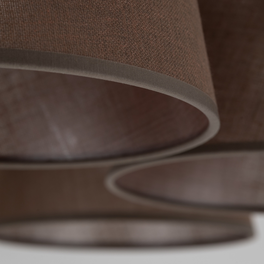 Brilagi - Przysufitowy żyrandol LATTE 5xE27/15W/230V sosna/brązowy