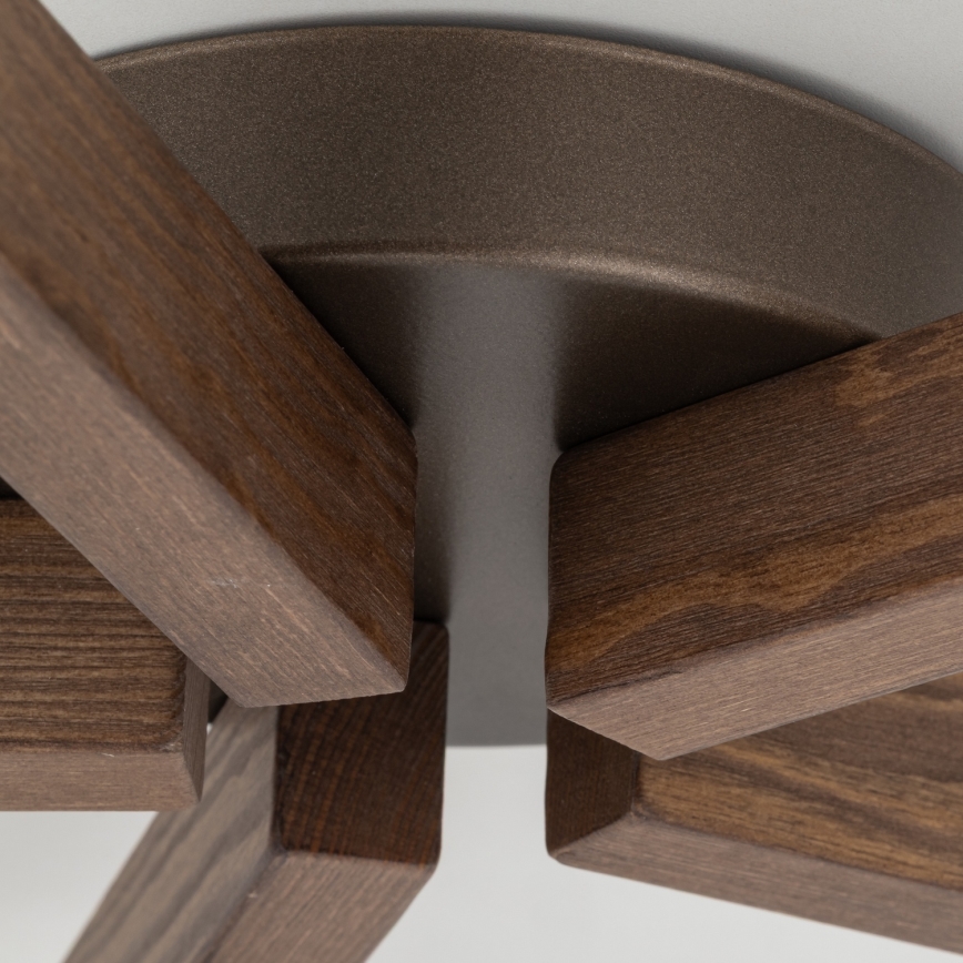 Brilagi - Przysufitowy żyrandol LATTE 5xE27/15W/230V sosna/mix