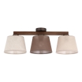 Brilagi - Przysufitowy żyrandol LATTE SABIA 3xE27/15W/230V sosna/mix