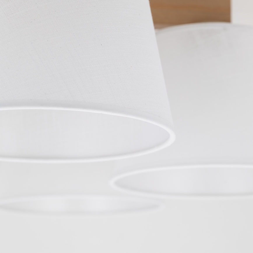 Brilagi - Przysufitowy żyrandol LATTE SABIA 5xE27/15W/230V sosna/biały