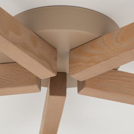 Brilagi - Przysufitowy żyrandol LATTE SABIA 5xE27/15W/230V sosna/biały