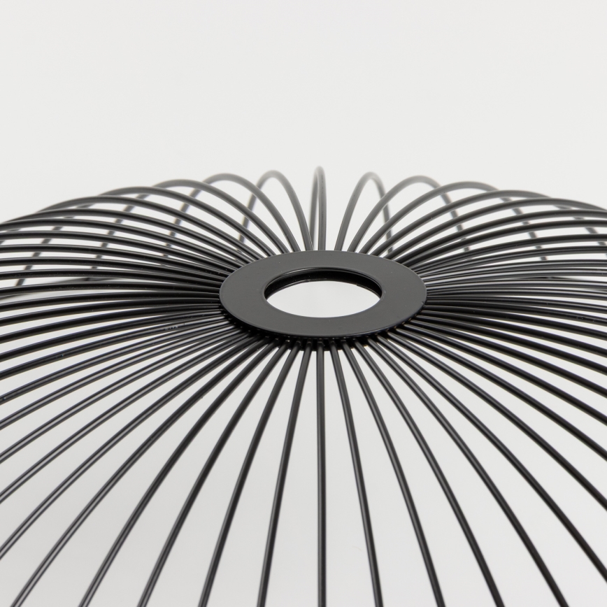 Brilagi - Przysufitowy żyrandol LED CERIA WIRE 1xE27/40W/230V śr. 60 cm czarny/dąb