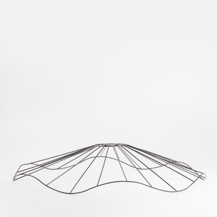 Brilagi - Przysufitowy żyrandol LED CERIA WIRE 1xE27/40W/230V śr. 80 cm czarny/dąb