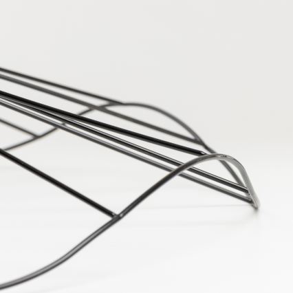 Brilagi - Przysufitowy żyrandol LED CERIA WIRE 1xE27/40W/230V śr. 80 cm czarny/dąb