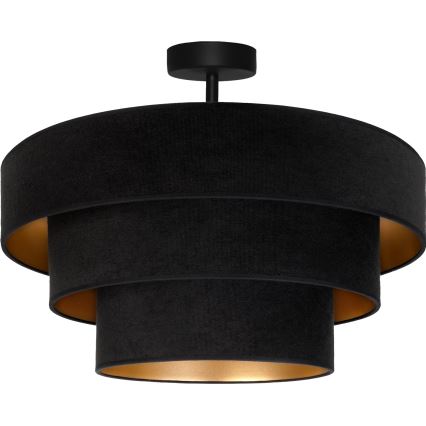 Brilagi - Przysufitowy żyrandol LUNETA 1xE27/60W/230V śr. 40 cm czarny/złoty