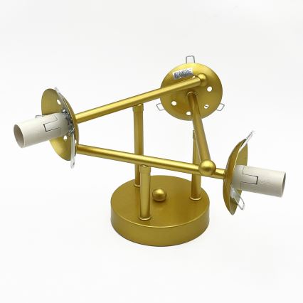 Brilagi - Przysufitowy żyrandol MALIVA 3xE14/15W/230V złoty/biały