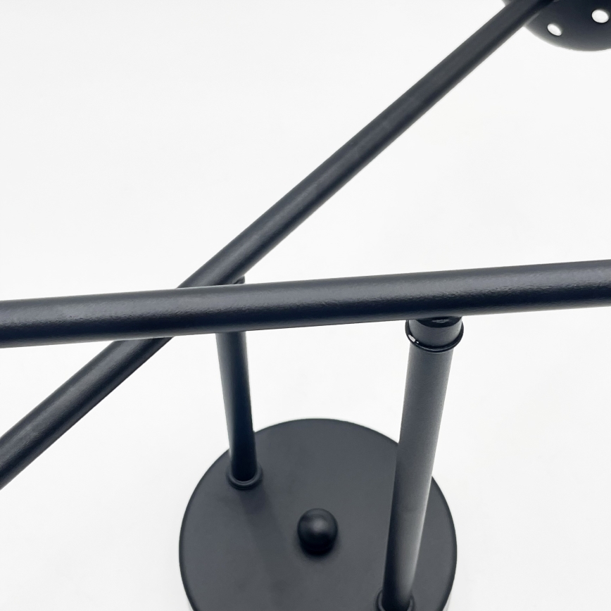 Brilagi - Przysufitowy żyrandol MALIVA 4xE14/15W/230V czarny/przydymiony