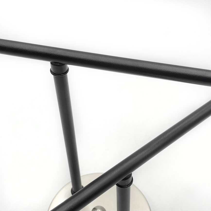 Brilagi - Przysufitowy żyrandol MALIVA 4xE14/15W/230V matowy chrom/przydymiony