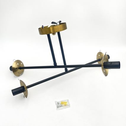 Brilagi - Przysufitowy żyrandol MALIVA 4xE14/15W/230V złoty