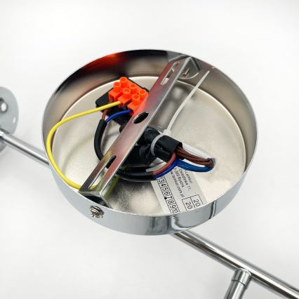 Brilagi - Przysufitowy żyrandol MALONY 4xE14/20W/230V błyszczący chrom