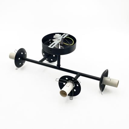 Brilagi - Przysufitowy żyrandol MALONY 4xE14/20W/230V czarny