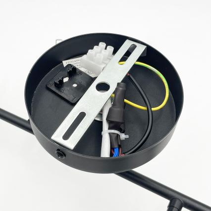 Brilagi - Przysufitowy żyrandol MALONY 4xE14/20W/230V czarny