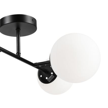 Brilagi - Przysufitowy żyrandol MALONY 4xE14/20W/230V czarny