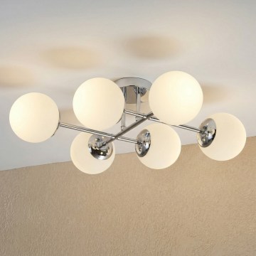 Brilagi - Przysufitowy żyrandol MALONY 6xE14/20W/230V błyszczący chrom