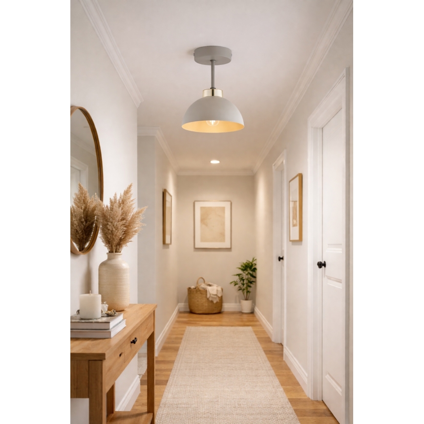 Brilagi - Przysufitowy żyrandol MOON 1xE27/60W/230V beżowy/złoty