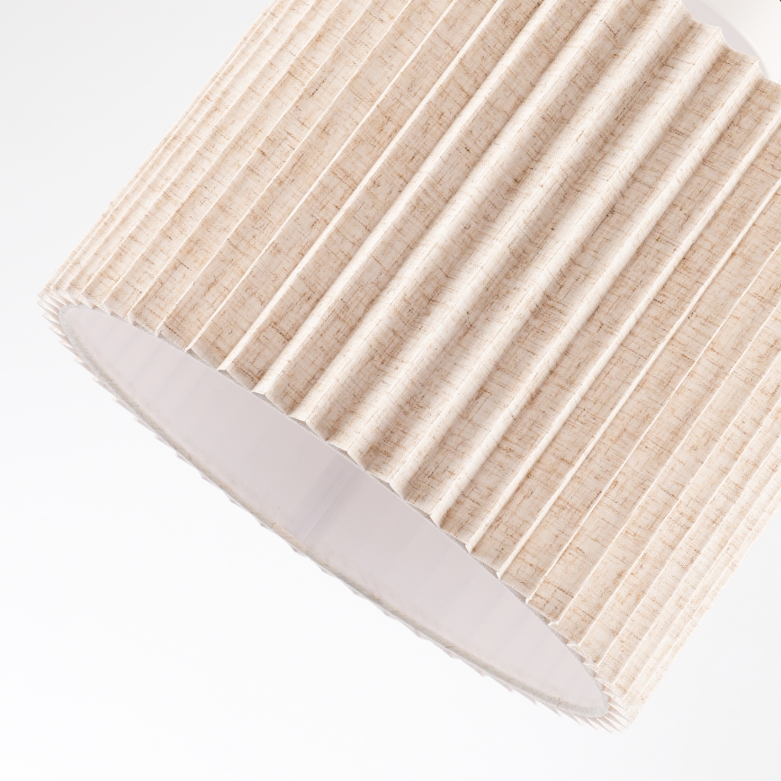 Brilagi - Przysufitowy żyrandol NORDIC WAVE 1xE27/15W/230V śr. 32 cm len/biały